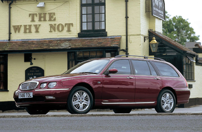 Premium License plate Check Rover 75 Tourer