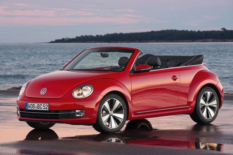 Premium License plate Check Volkswagen Beetle Cabriolet